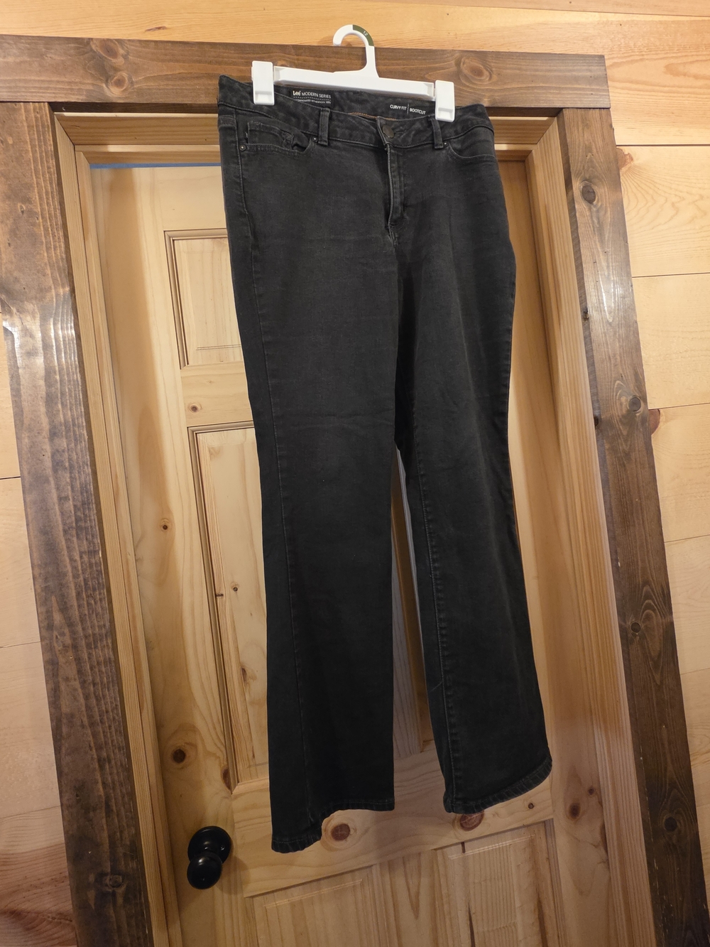 Lee Black Flare Jeans for Women
